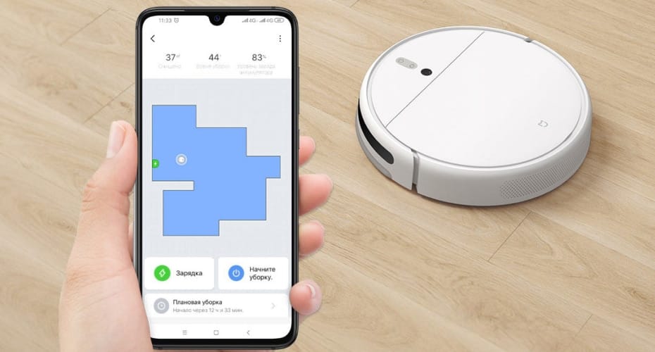 Синхронизация с Mi Home Mi Robot Vacuum Mop