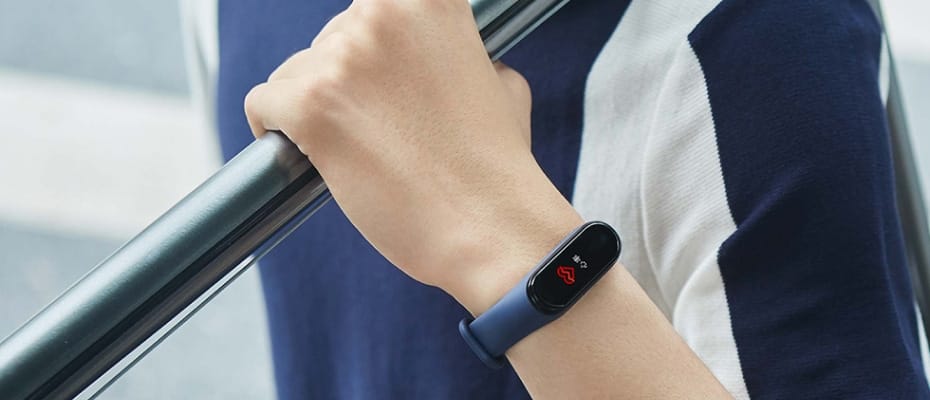 Mi Band 4 мониторинг пульса