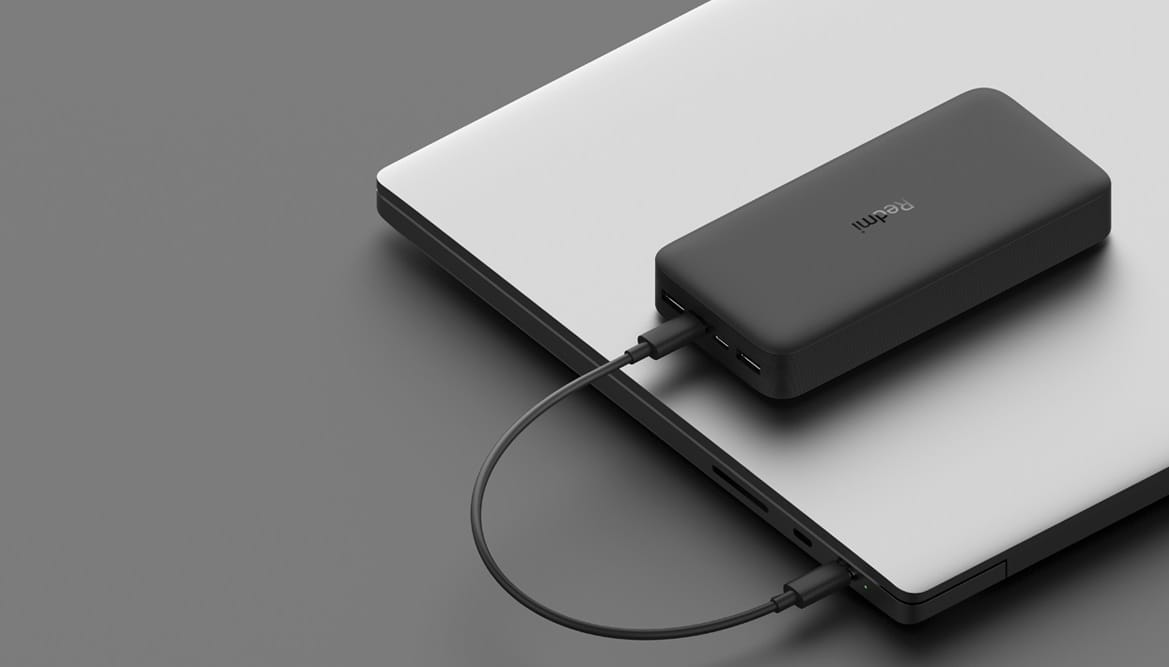 Аккумулятор внешний 20000mAh Redmi 18W Fast Charge Power Bank Black PB200LZM (VXN4304GL)