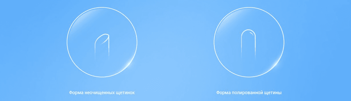 Насадка для электрической зубной щетки Mi Electric Toothbrush Head (3-pack, standard) Light Grey DDYST01SKS (NUN4010GL)