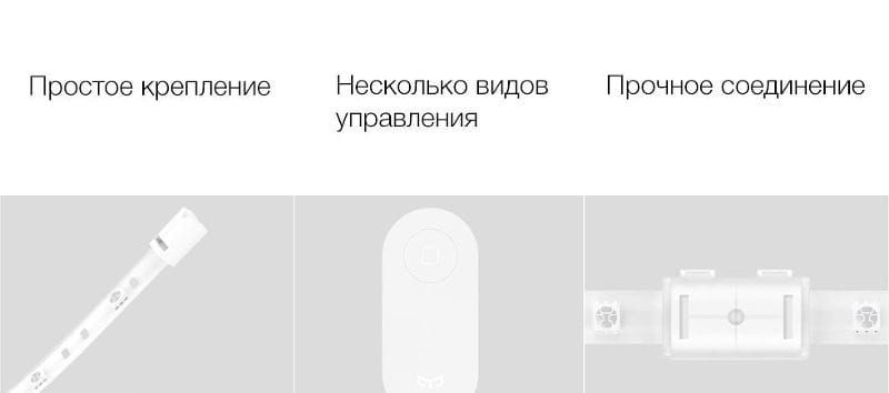 Удлинитель для умной светодиодной ленты Yeelight LED Lightstrip Extension YLOT01YL