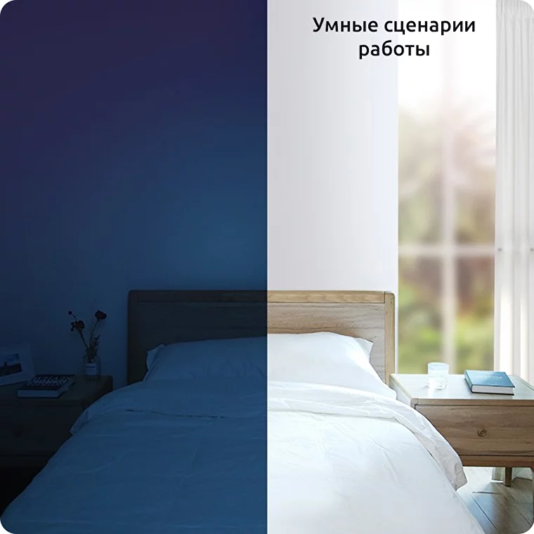 Мотор для карниза Yeelight Smart Curtain Motor + карниз Yeelight Stitching Track YLDJ001