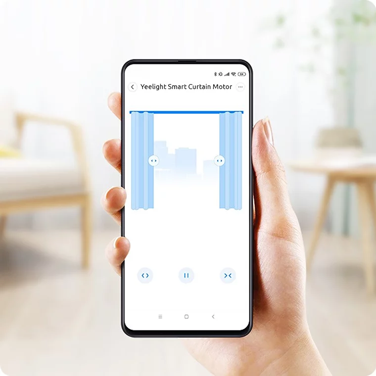 Мотор для карниза Yeelight Smart Curtain Motor + карниз Yeelight Stitching Track YLDJ001