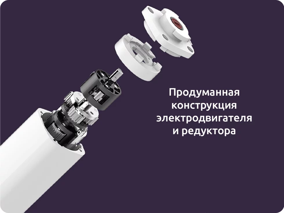 Мотор для карниза Yeelight Smart Curtain Motor + карниз Yeelight Stitching Track YLDJ001