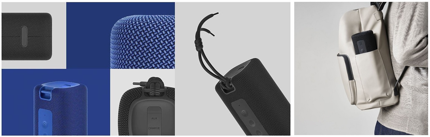 Колонка портативная Mi Portable Bluetooth Speaker Black MDZ-36-DB (16W) (QBH4195GL)