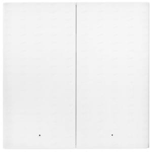 Умный выключатель Aqara Smart wall switch H1 (no neutral, double rocker) WS-EUK02