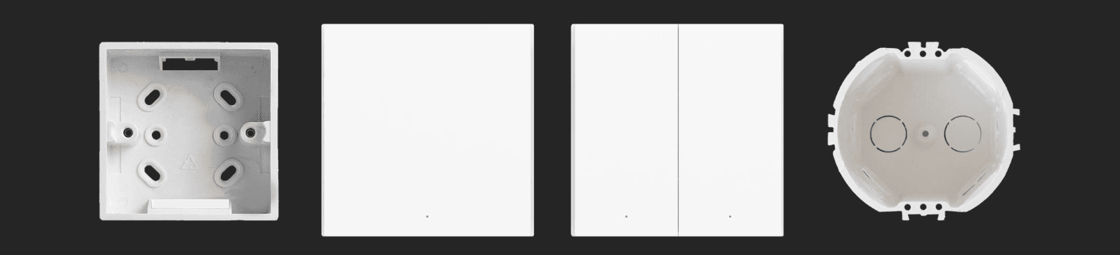 Умный выключатель Aqara Smart wall switch H1 (with neutral, single rocker) WS-EUK03