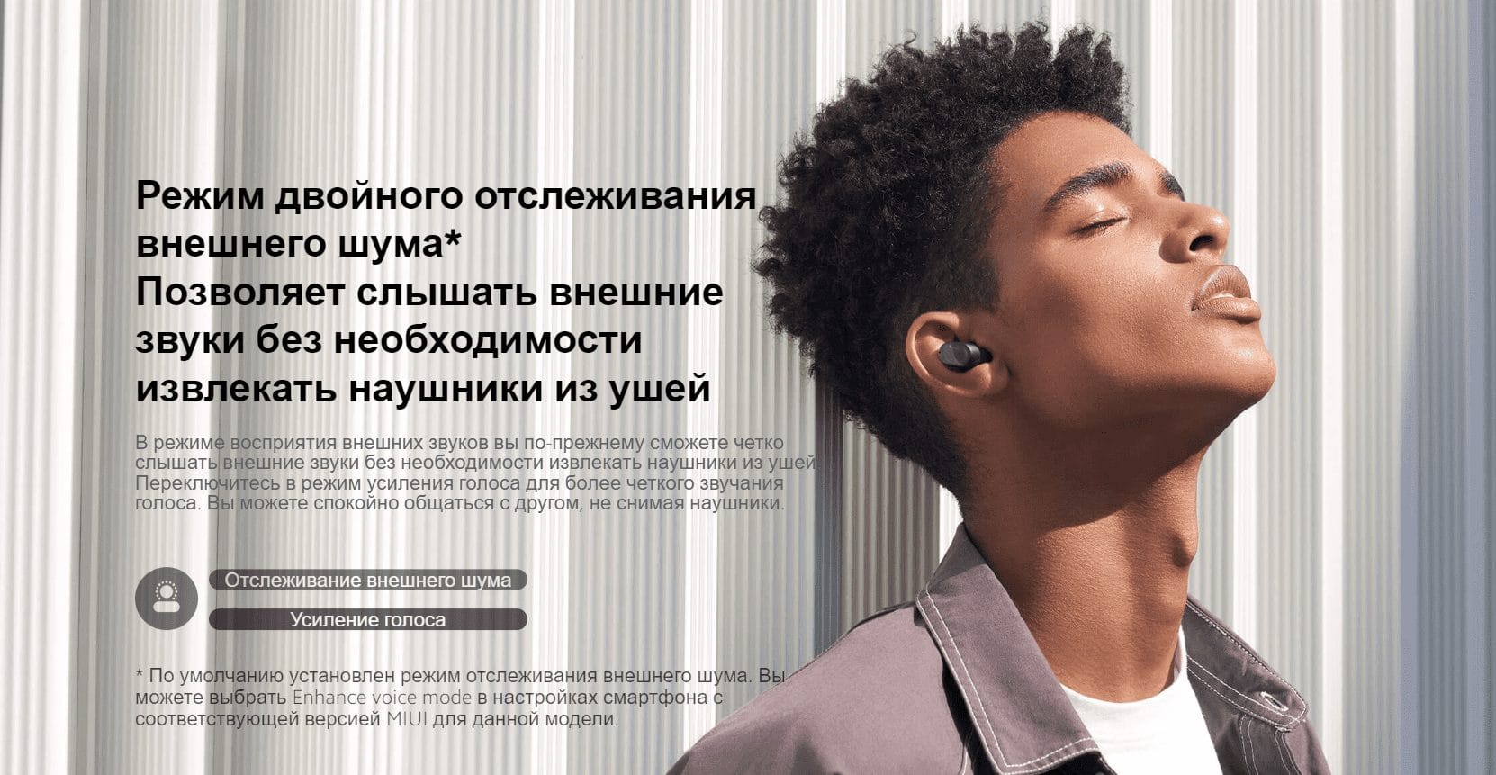 Наушники Redmi Buds 3 Pro Black TWSEJ01ZM (BHR5310GL) (Русская версия)