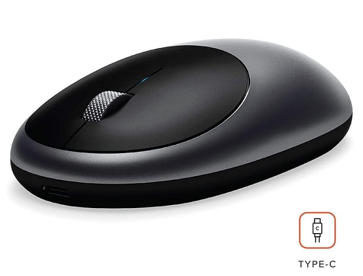 Беспроводная компьютерная мышь Satechi M1 Bluetooth Wireless Mouse. Цвет серый космос