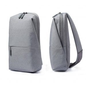 Сумка XIAOMI Mi City Sling Bag (Светло-серый)