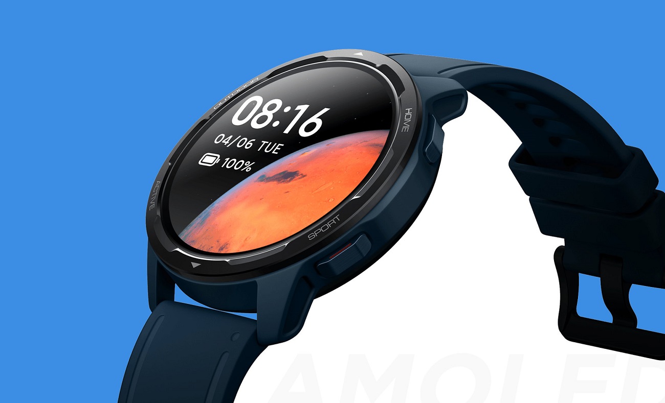 Часы наручные Xiaomi Смарт-часы Xiaomi Watch S1 Active GL (Moon White) (BHR5381GL)