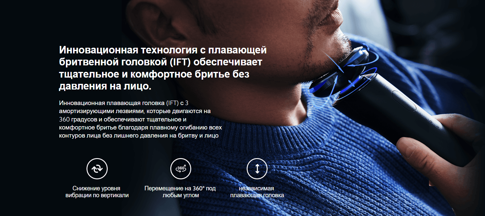 Электробритва Xiaomi Xiaomi Electric Shaver S700 (BHR5721GL)