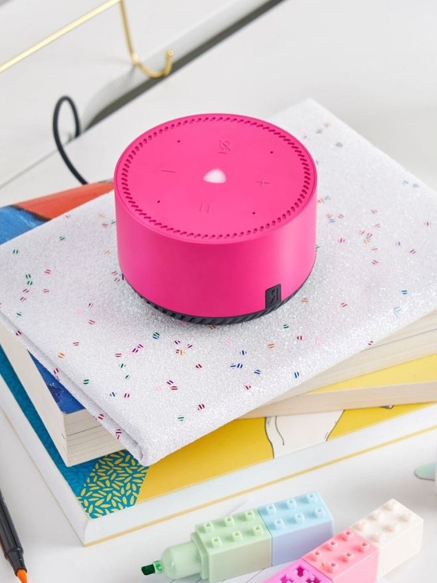 Акустическая система Yandex Яндекс.Станция Лайт Розовая YNDX-00025 (Умная колонка с голосовым помощником)