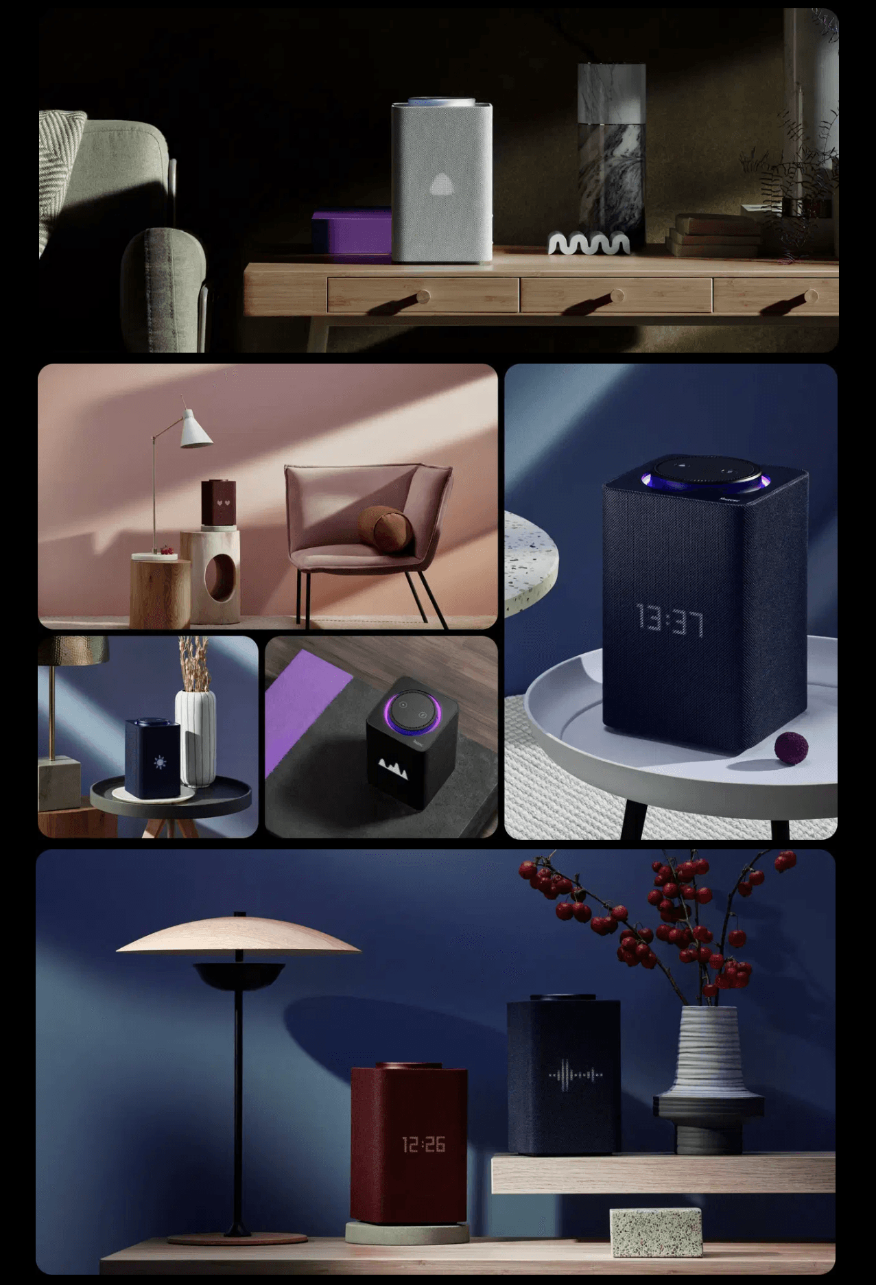 Акустическая система Yandex Яндекс.Станция Макс Серая YNDX-0008 (Умная колонка с голосовым помощником)+пульт YNDX-00401