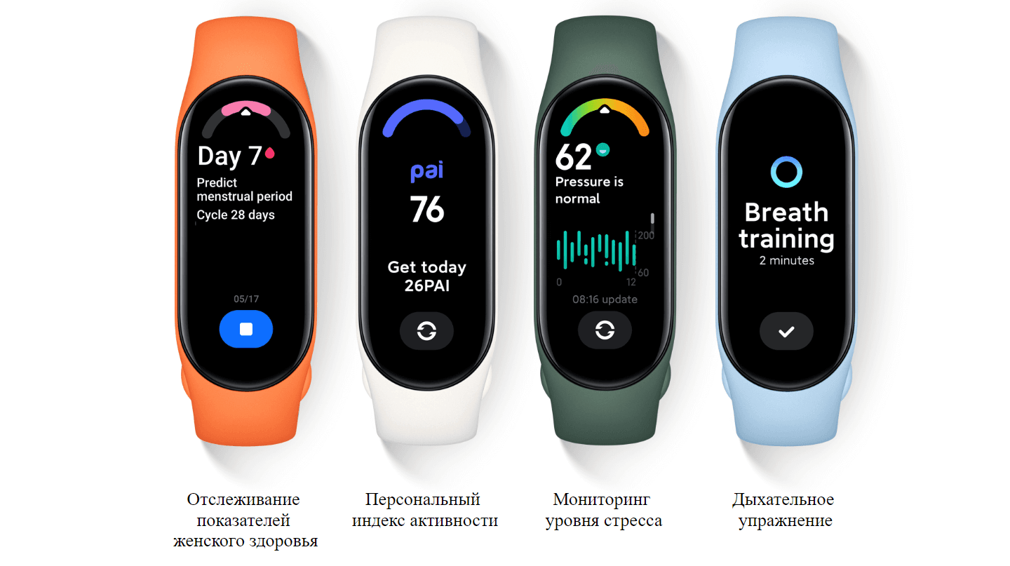 Фитнес трекер Xiaomi Smart Band 7 GL M2129B1 (BHR6008GL)