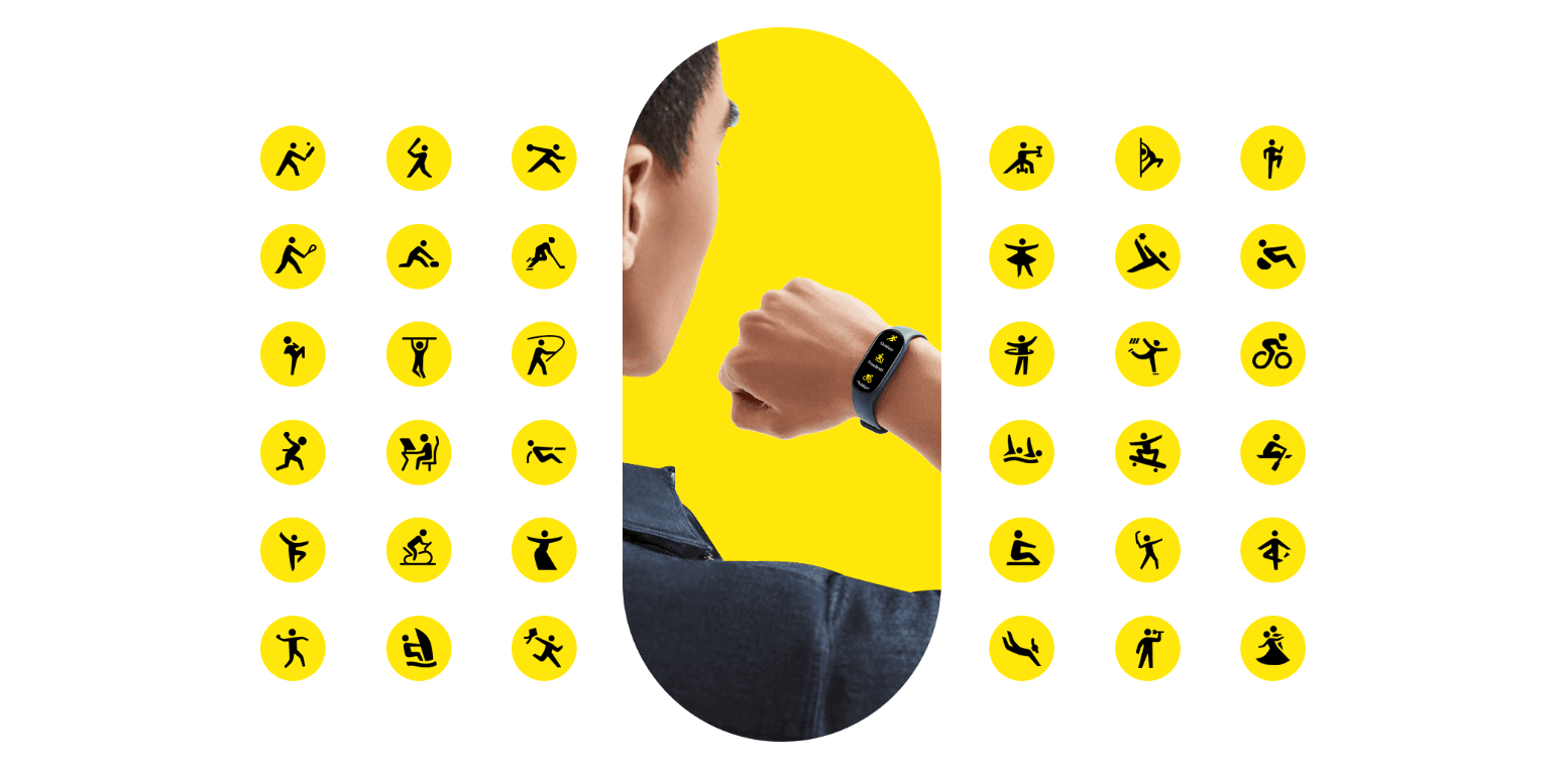 Фитнес трекер Xiaomi Smart Band 7 GL M2129B1 (BHR6008GL)