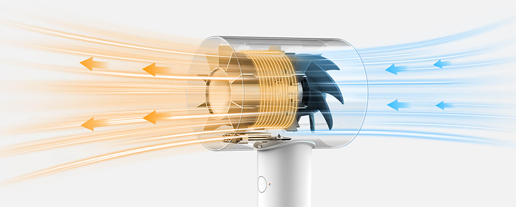 Фен Xiaomi Water Ionic Hair Dryer H500 EU CMJ03LX (BHR5851EU)