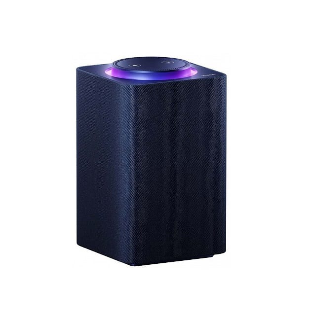 Акустическая система Yandex Яндекс.Станция Макс Синяя YNDX-0008 (Умная колонка с голосовым помощником)+пульт YNDX-00401