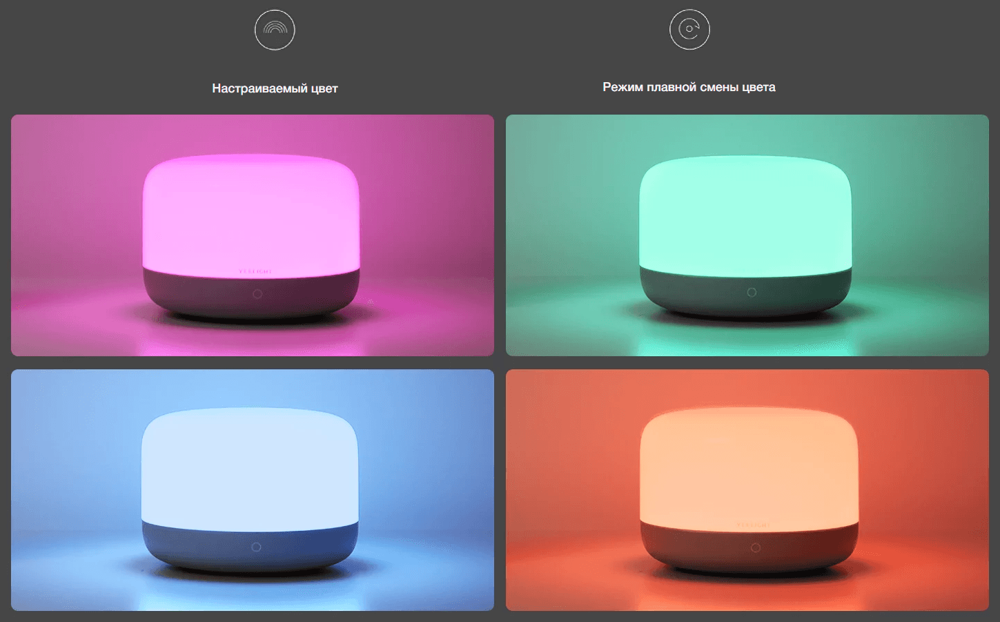 Умная прикроватная лампа Yeelight LED Bedside Lamp D2 YLCT01YL (Razer version)