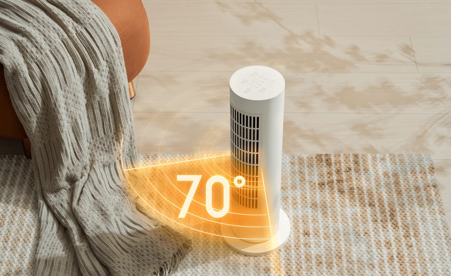Обогреватель вертикальный Xiaomi Smart Tower Heater Lite EU LSNFJ02LX (BHR6101EU)