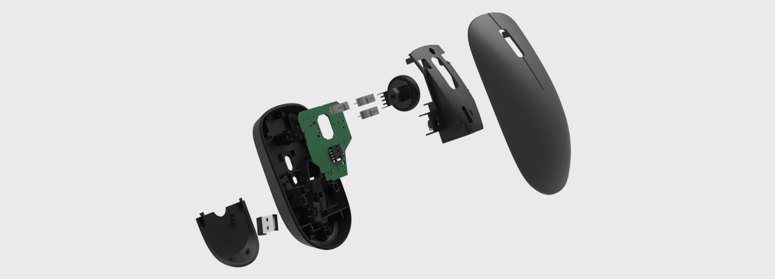 Мышь беспроводная Xiaomi Wireless Mouse Lite XMWXSB01YM (BHR6099GL)