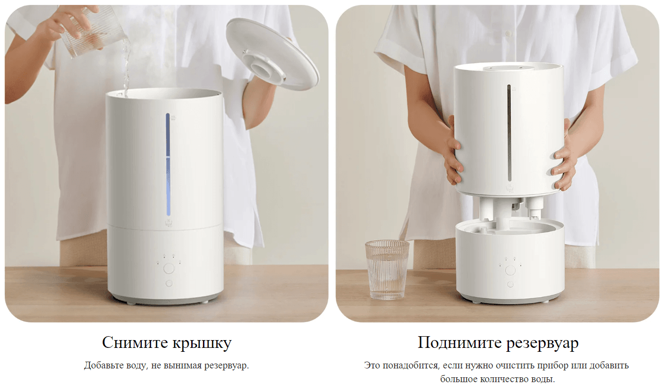 Увлажнитель воздуха Xiaomi Smart Humidifier 2 EU MJJSQ05DY (BHR6026EU)