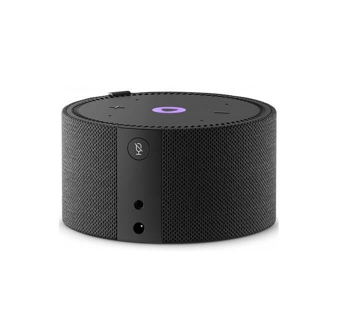 Яндекс.Станция Мини Плюс Черная YNDX-00020 с часами (Умная колонка с голосовым помощником)