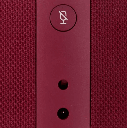 Яндекс.Станция Мини Плюс Красная YNDX-00020 с часами (Умная колонка с голосовым помощником)