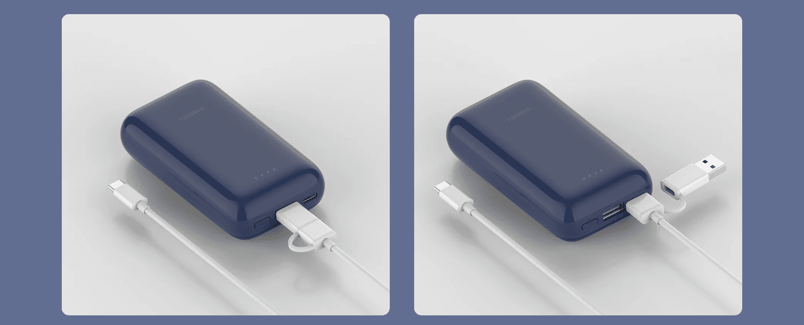 Внешний аккумулятор Xiaomi 33W Power Bank 10000mAh Pocket Edition Pro Midnight Blue (PB1030ZM) (BHR5785GL)