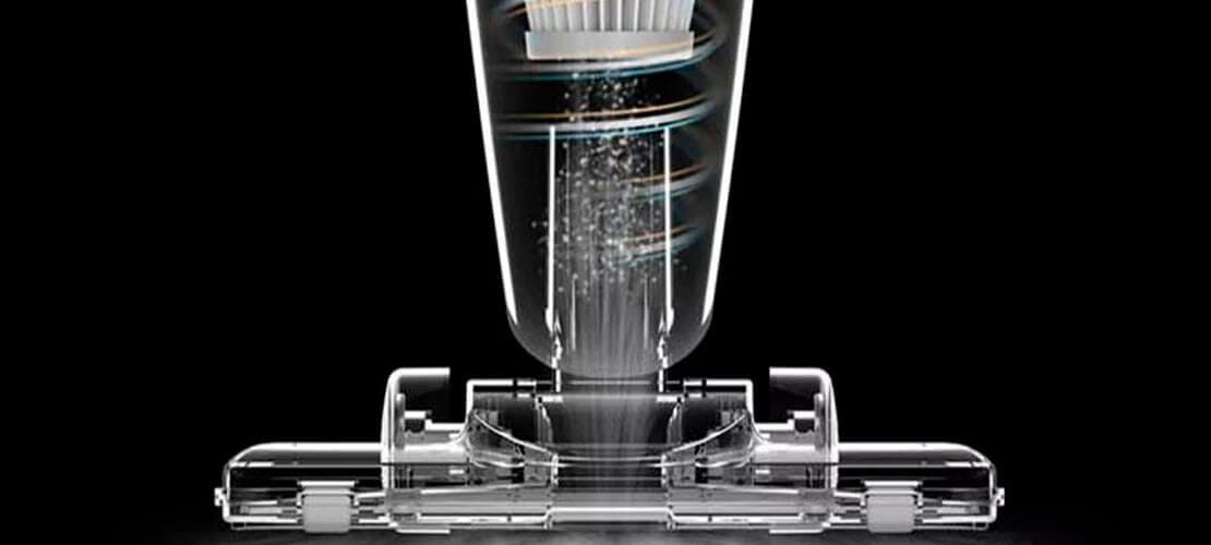 Вертикальный пылесос DEERMA DX118C 0,8 литра