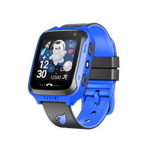 Детские умные часы LEEF Pulsar, цвет черный+синий