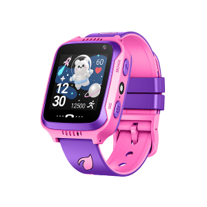 Детские умные часы LEEF Pulsar, цвет розовый+фиолетовый