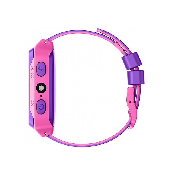 Детские умные часы LEEF Pulsar, цвет розовый+фиолетовый
