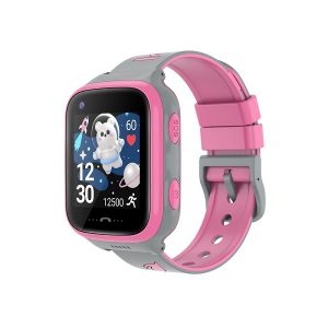 Детские умные часы LEEF Starlight, цвет розовый+серый