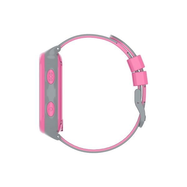 Детские умные часы LEEF Starlight, цвет розовый+серый