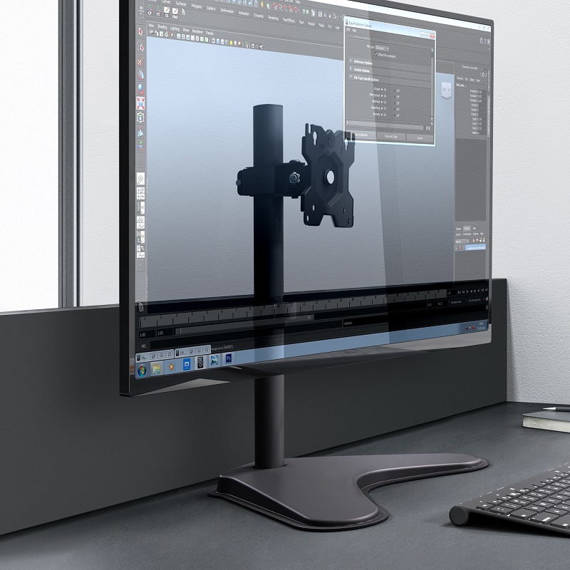 Кронштейн подставка для монитора ARM SINGLE 13-34" D101FS ONKRON