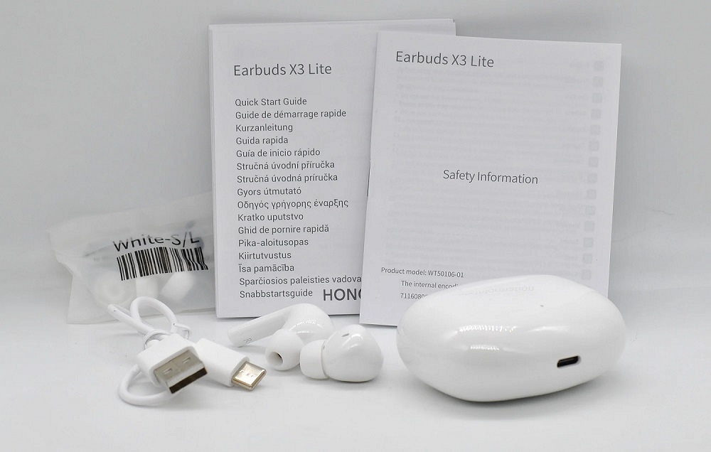 Беспроводные наушники HONOR EARBUDS X3 LITE TWS WH WT50106-01