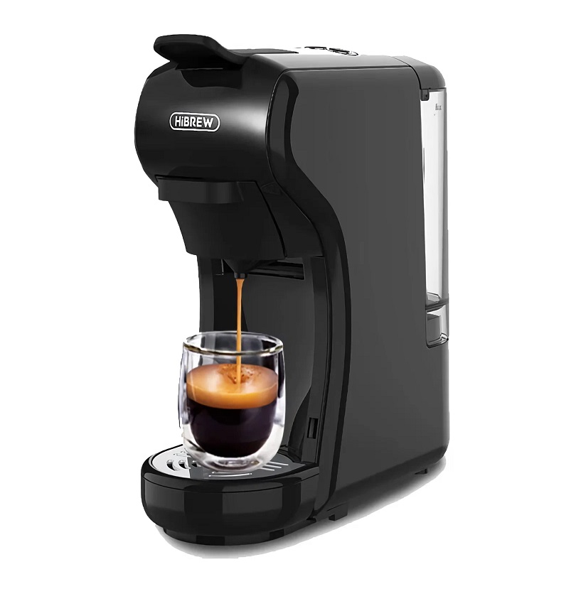 Кофемашина капсульная Hibrew H1A ST-504, черная