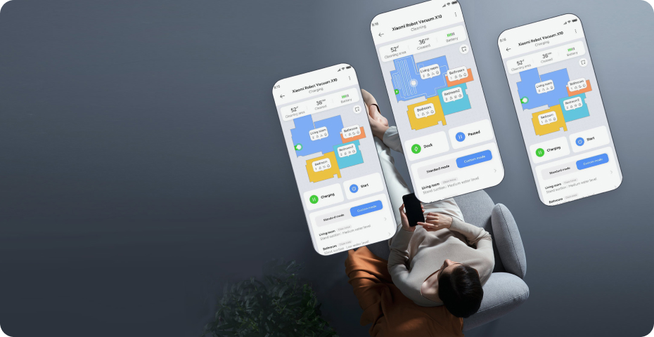 Робот-пылесос Xiaomi Robot Vacuum X10 EU B102GL (BHR6068EU)