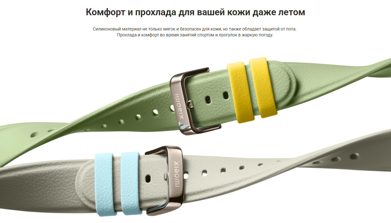 Ремешок Xiaomi Smart Band 7 Pro Strap Moon Gray (BHR6671GL)