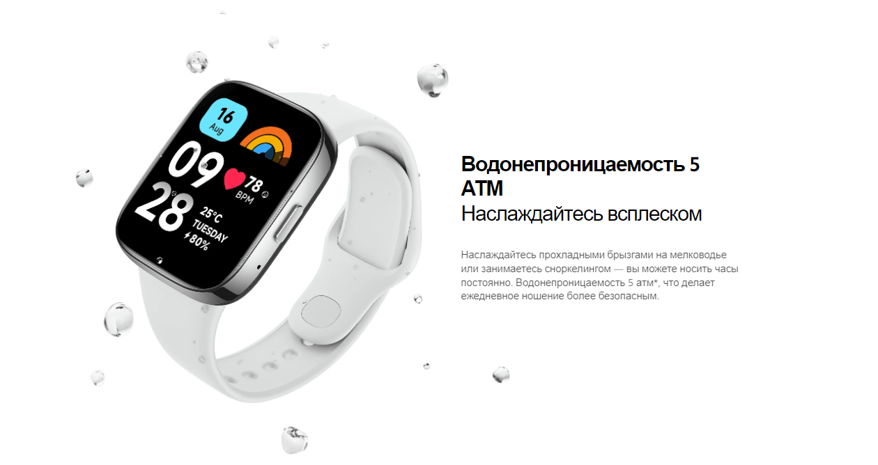 Смарт-часы Redmi Watch 3 Active Gray M2235W1 (BHR7272GL)