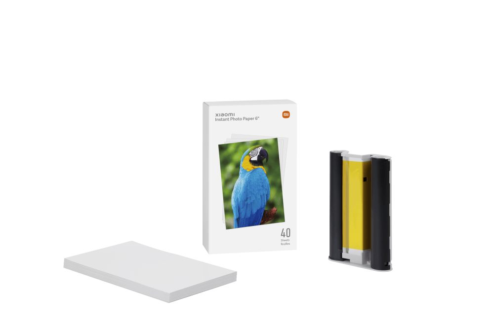 Запчасть для принтера Xiaomi Бумага для фотопринтера Xiaomi Instant Photo Paper 6" (40 Sheets) (BHR6757GL)