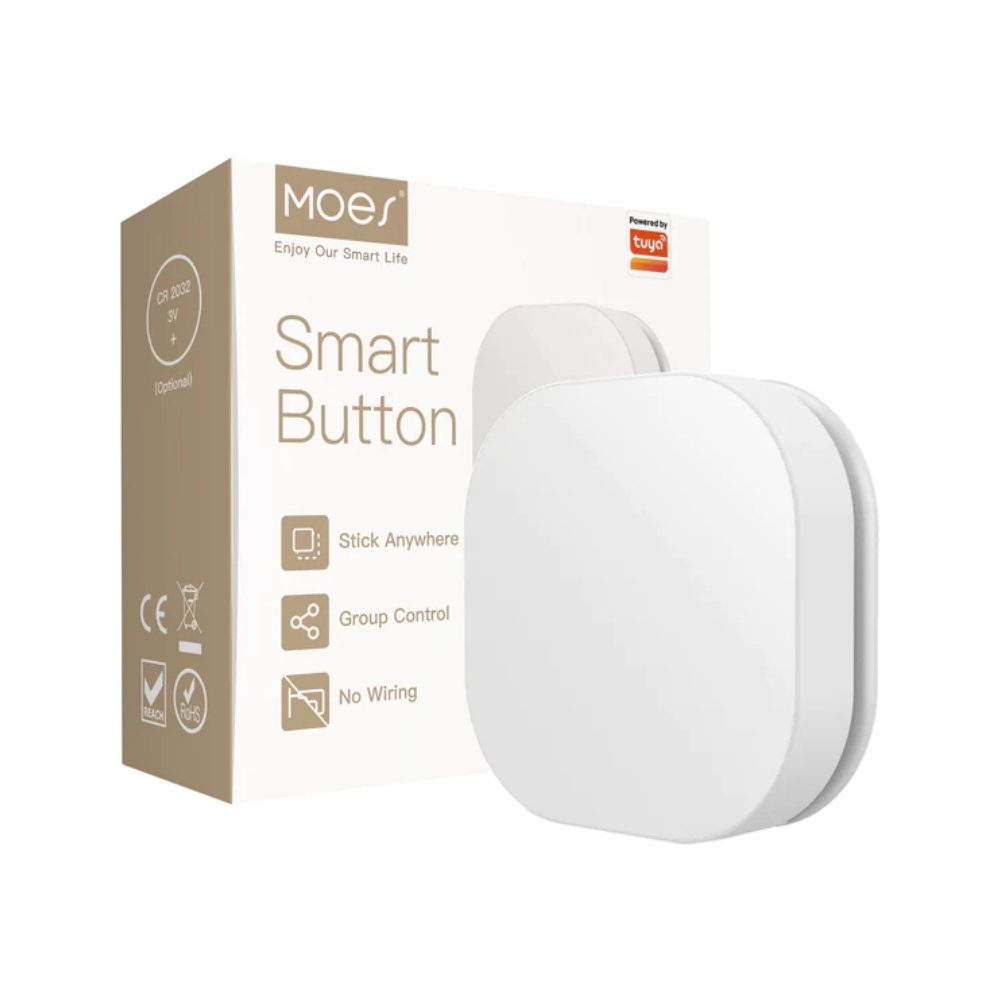 Беспроводной переключатель MOES ZigBee 1-Gang Wireless Switch — изображение 6