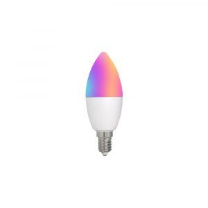 Умная лампочка MOES WiFi LED Bulb E14 (RGB+CW) 6W