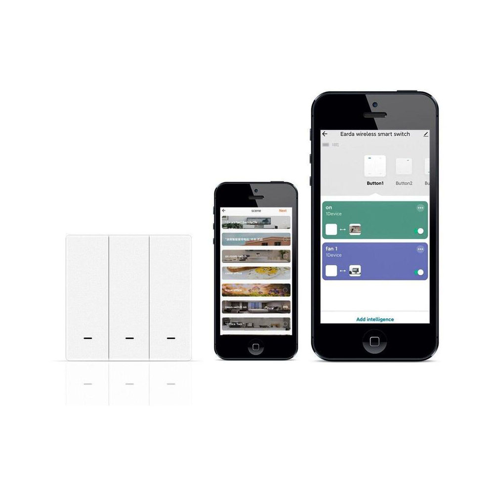 Беспроводной переключатель MOES ZigBee 3-Gang Wireless Switch — изображение 6