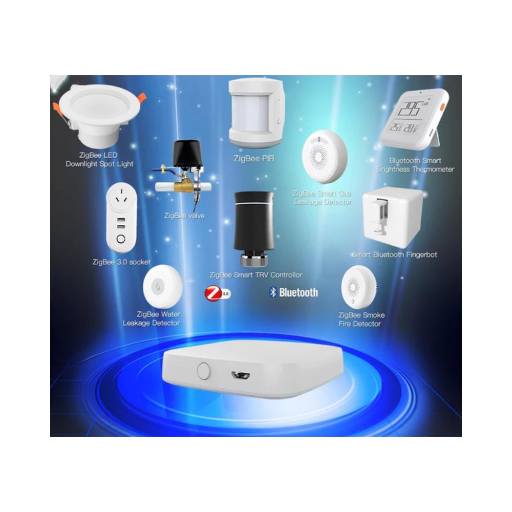 Центр управления умным домом MOES Zigbee/Bluetooth Gateway — изображение 5