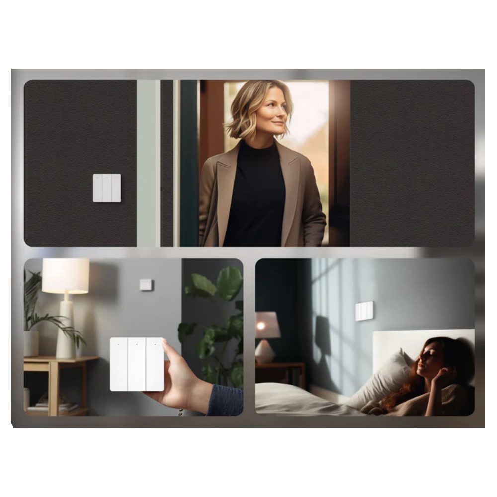 Беспроводной переключатель MOES Bluetooth 3-Gang Wireless Switch — изображение 5