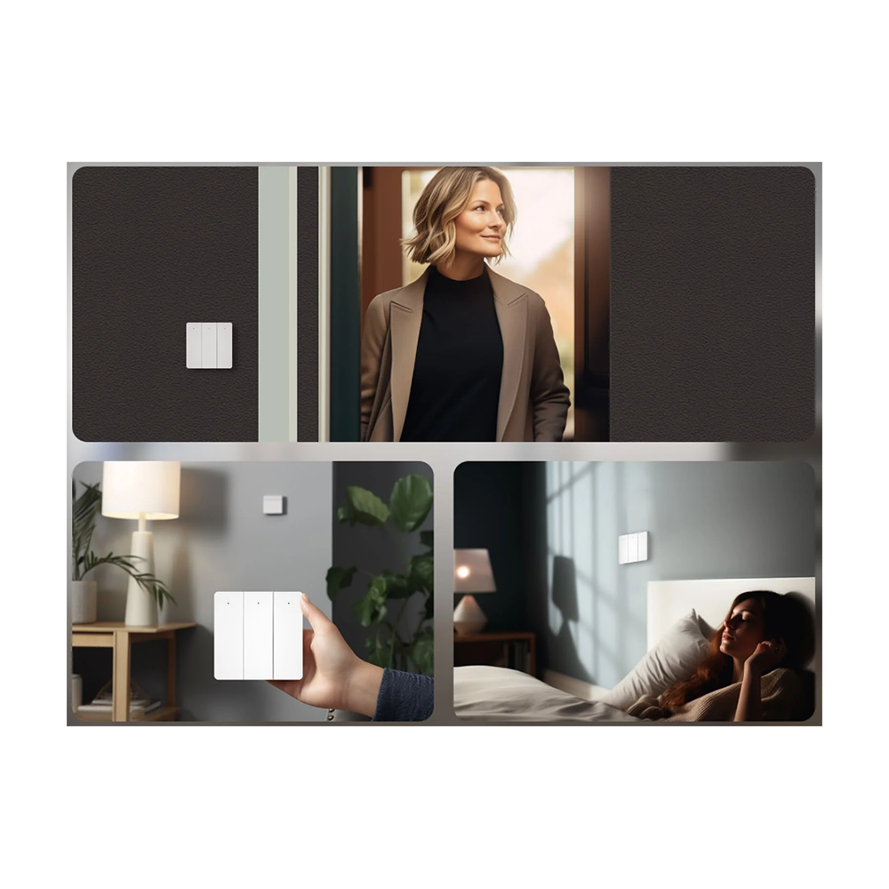 Беспроводной переключатель MOES ZigBee 3-Gang Wireless Switch — изображение 9