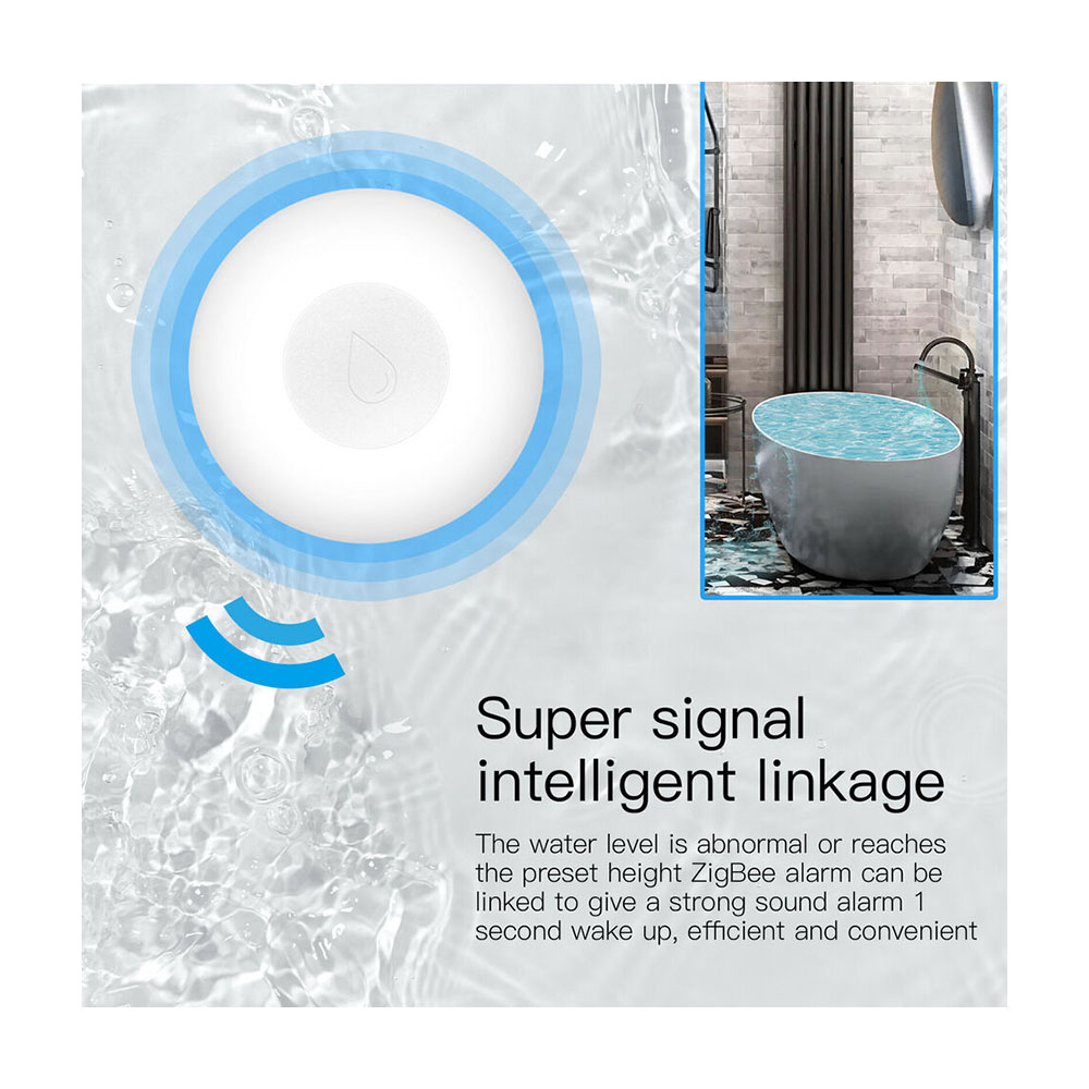 Датчик протечки воды MOES ZigBee Water Leakage Detector — изображение 11