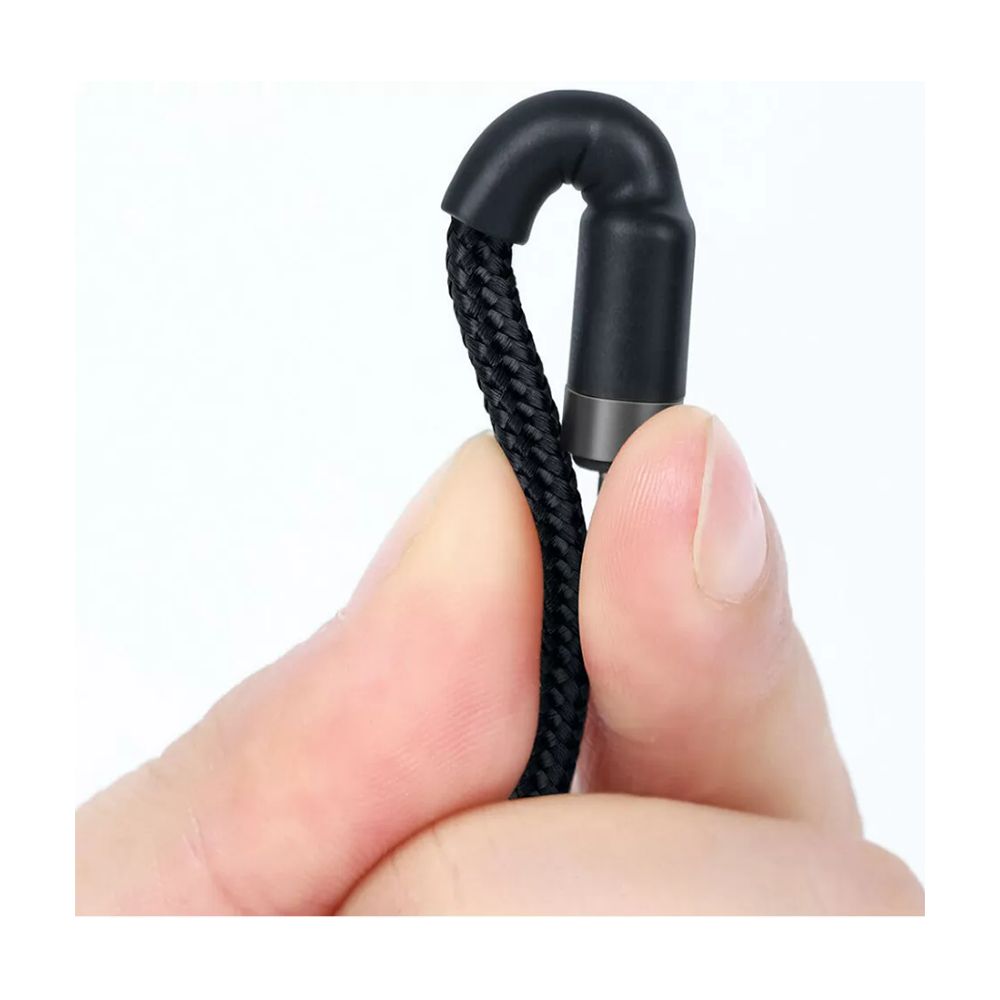 Кабель Type-C для зарядки флэш-памяти Baseus Cafule PD2.0 100 Вт 2 м (20V 5A) Серый + черный CATKLF-ALG1 — изображение 3